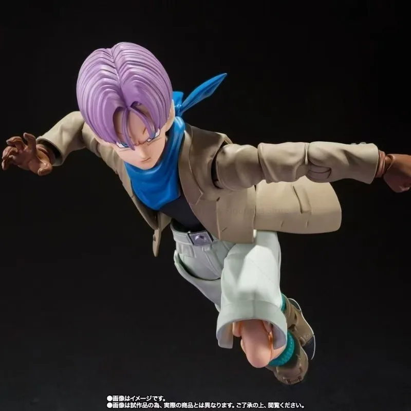 在庫あり バンダイ SHF アニメ ドラゴンボール TRUNKS GT アクションフィギュア 可動関節 モデル おもちゃ 飾り ギフト 子供 男の子 DT