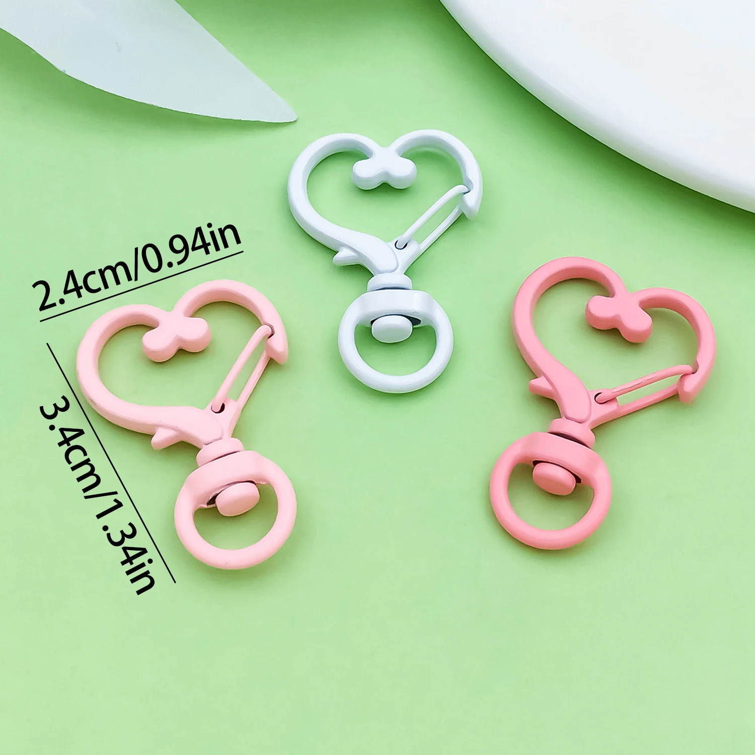 6pcs Color Spray Paint Alloy P - Jewelry Making Charms recension och pris