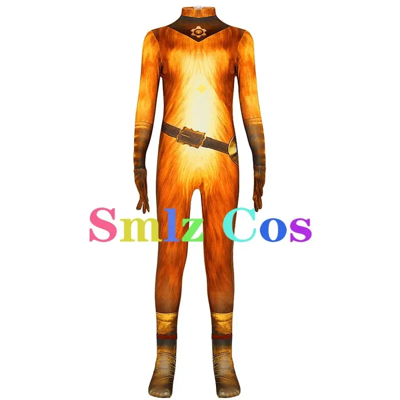 Ward 6 cosplay PXS tight jumpsuit costume adult children bodysuit ruffles hat Halloween party performance boots Zentai set