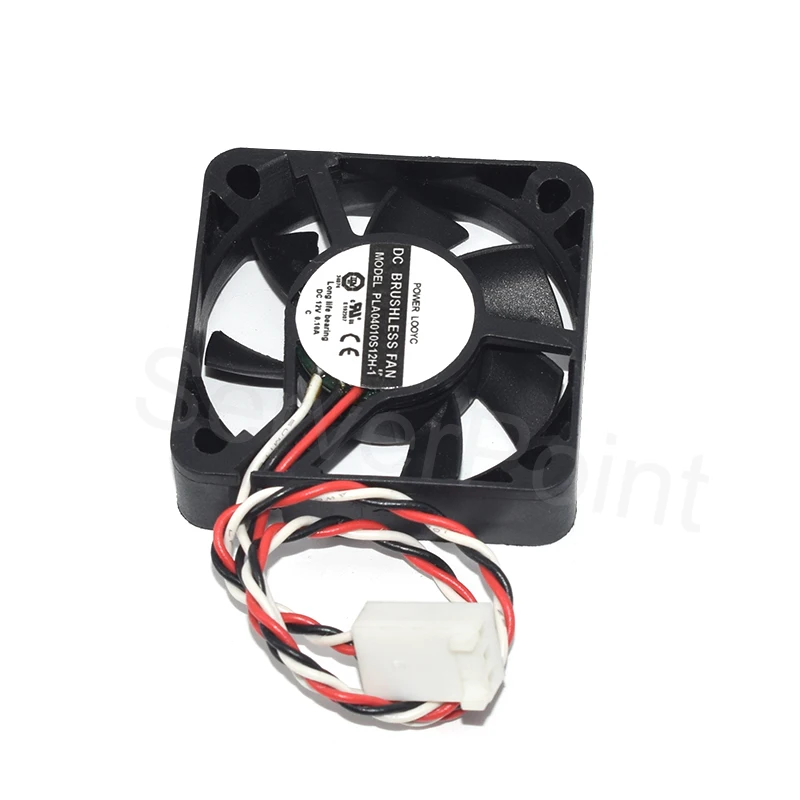 ใหม่สำหรับPower Logic PLA04010S12H-1 DC 12V 0.10A 40X40X10 มม.3 สายServer Coolerพัดลม