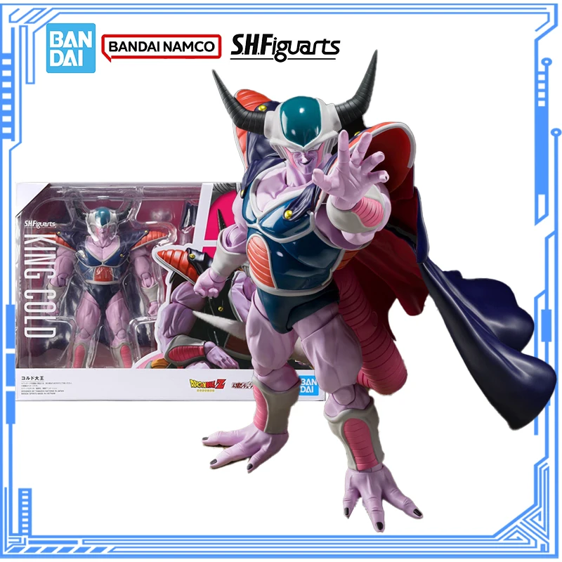 

Bandai натуральная модель Dragon Ball Z, комплект аниме-фигурок SHF King, холодная аниме-фигурка, коллекция моделей, детские игрушки, подарки