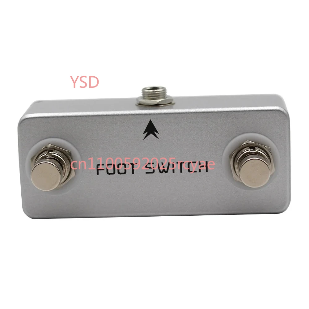 

FOOT SWITCH Двойной ножной переключатель с фиксацией, гитарная педа, двойной ножной переключатель для усилителей или педалей эффектов