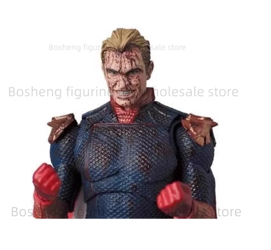 

Оригинальная игрушка Medicom Mafex 269 Homelander Blood splatter Ver Выставка 25 No 269 Мальчики в наличии Аниме Экшн Коллекция игрушек