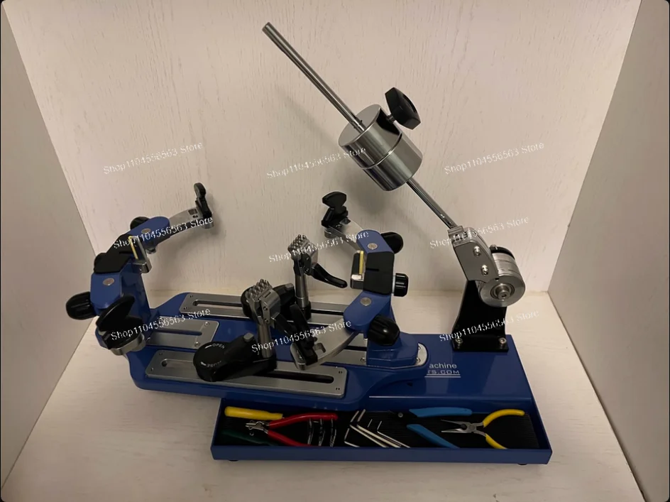 

Профессиональный станок для натяжки струн теннисных и бадминтонных ракеток, система ручной натяжки