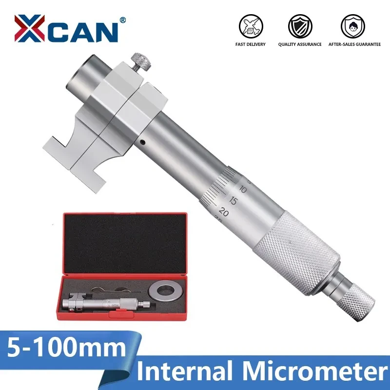 

XCAN Internal Micrometer Inside Micrometer Micrometric Gauge For Measurement Indoor Internal Diameter Meter Measuring Tool