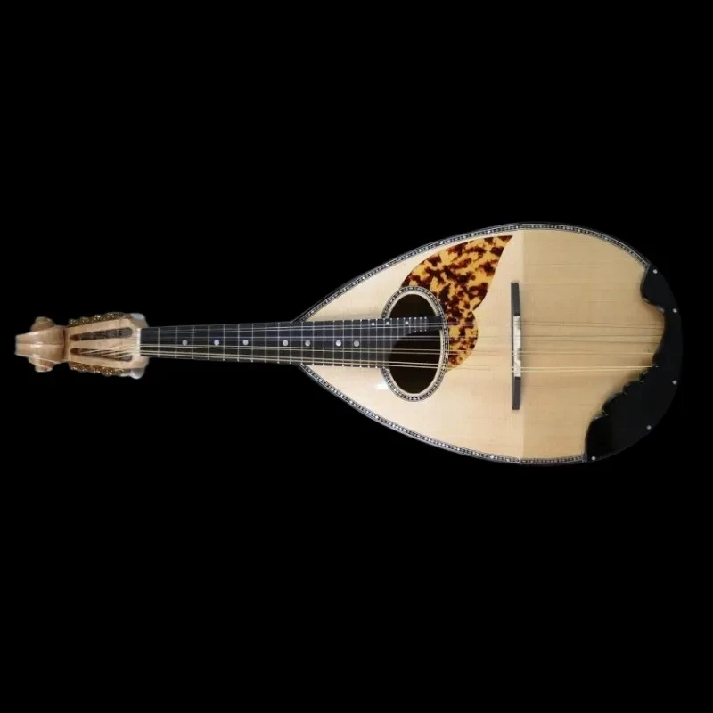 New Professional Japanese style 8strings bowlback Turnover Mandolin #7336