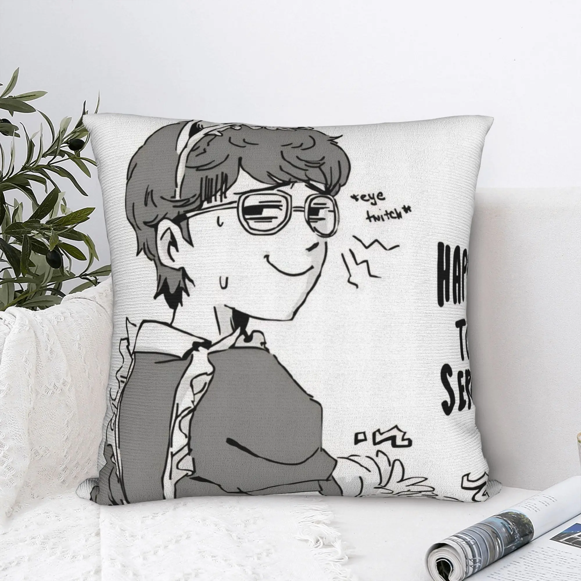 Paul Dano Riddler Pillowcase Polyester Cushion Cover Decorations Bat Man Pillow Case Cover Home Drop Shipping 18'
