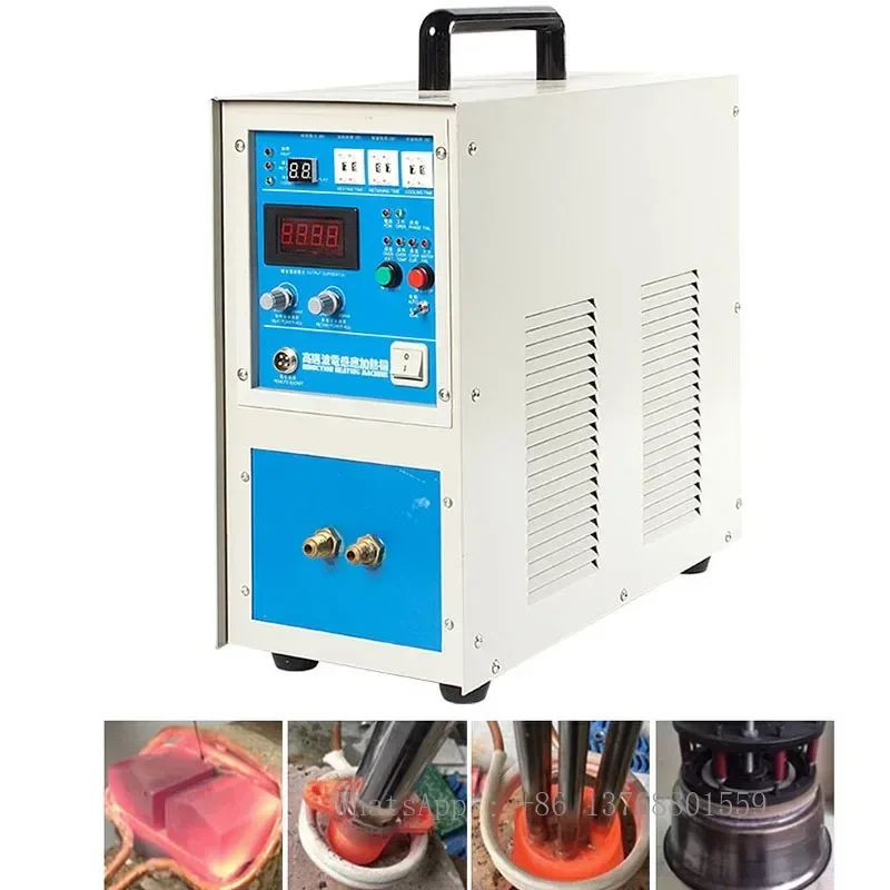 High Frequency Induction Heater Quenching And Annealing Equipment Silver Gold Melting Furnace