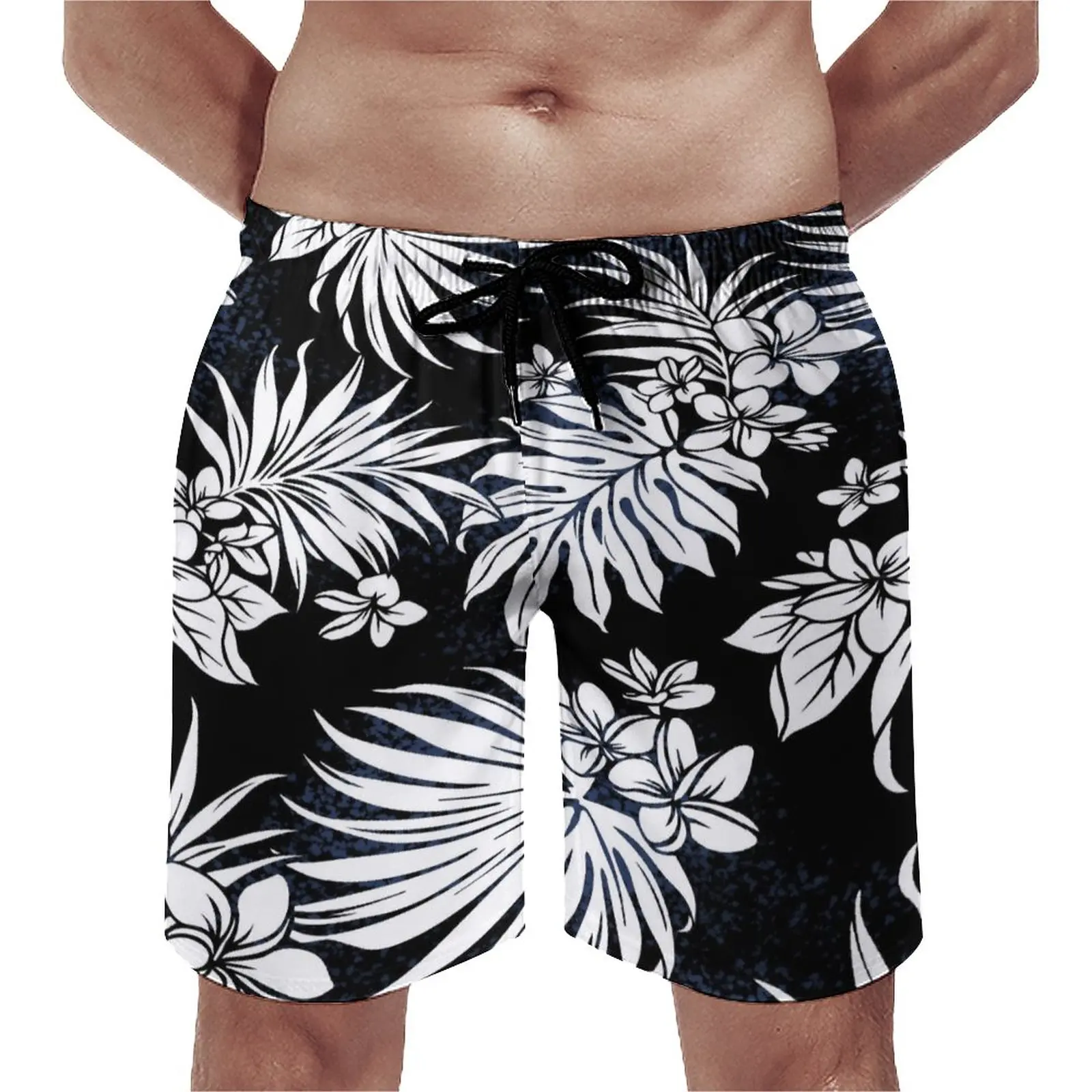 Casual Shorts Men's Summer Shorts Hawaii Beach Vacation Shorts Beachside Men's Swim Shorts Polynesia 2023