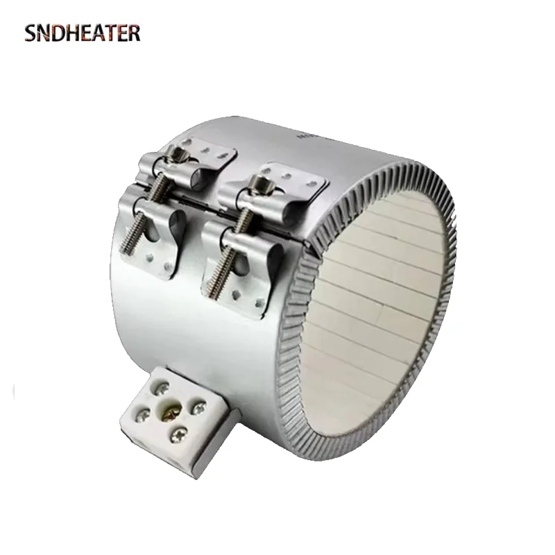 SNDHEATER 220 В керамический нагреватель слюды ID70 ID80 герметичная катушка нагревательного элемента 70x70 мм 80x60 мм с вилкой для литья под давлением