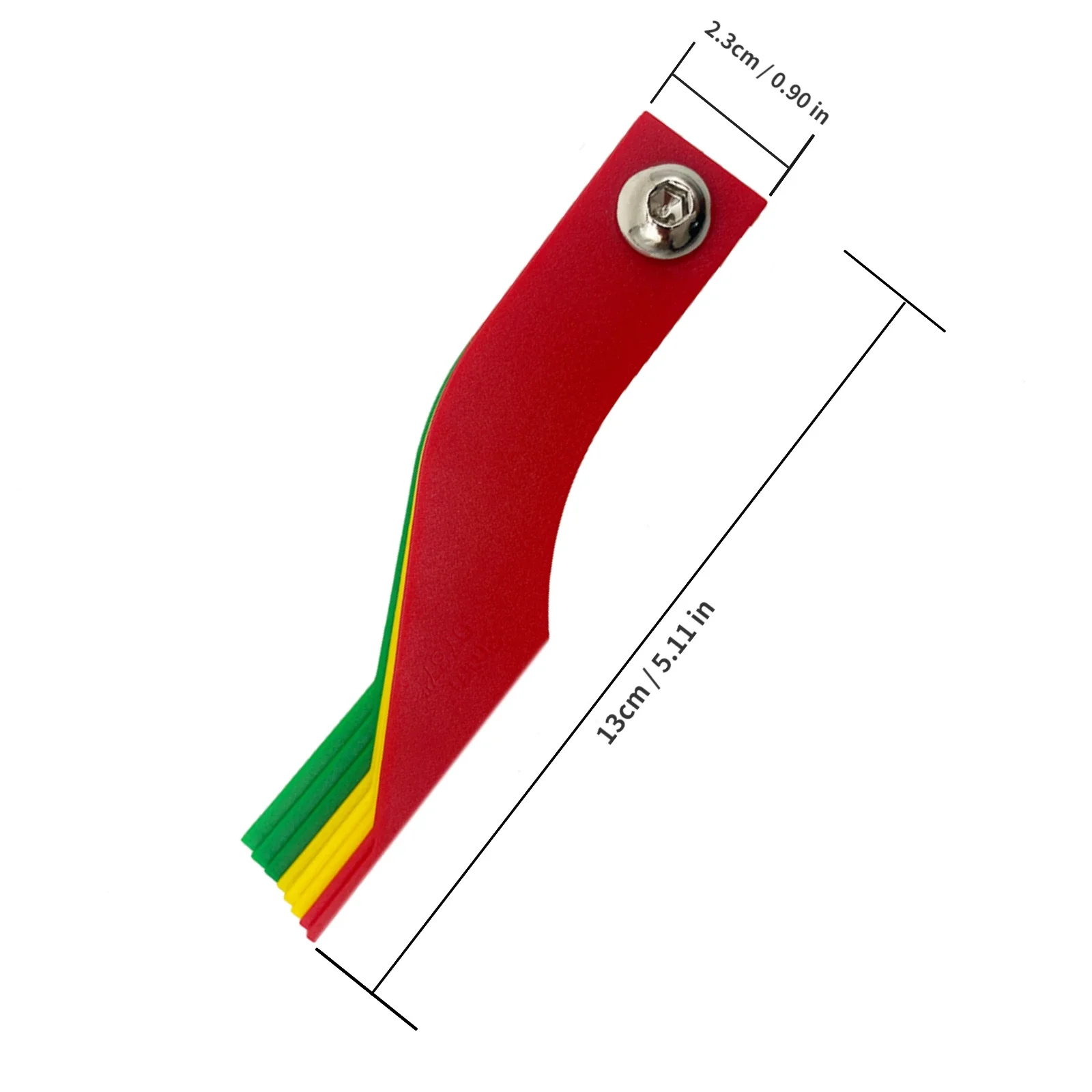Universal Automotive Brake Pad Thickness Gauge Brake Pad Measure Ruler Test Tool Brake Diagnostic Tool Tester Car Accessories image 3