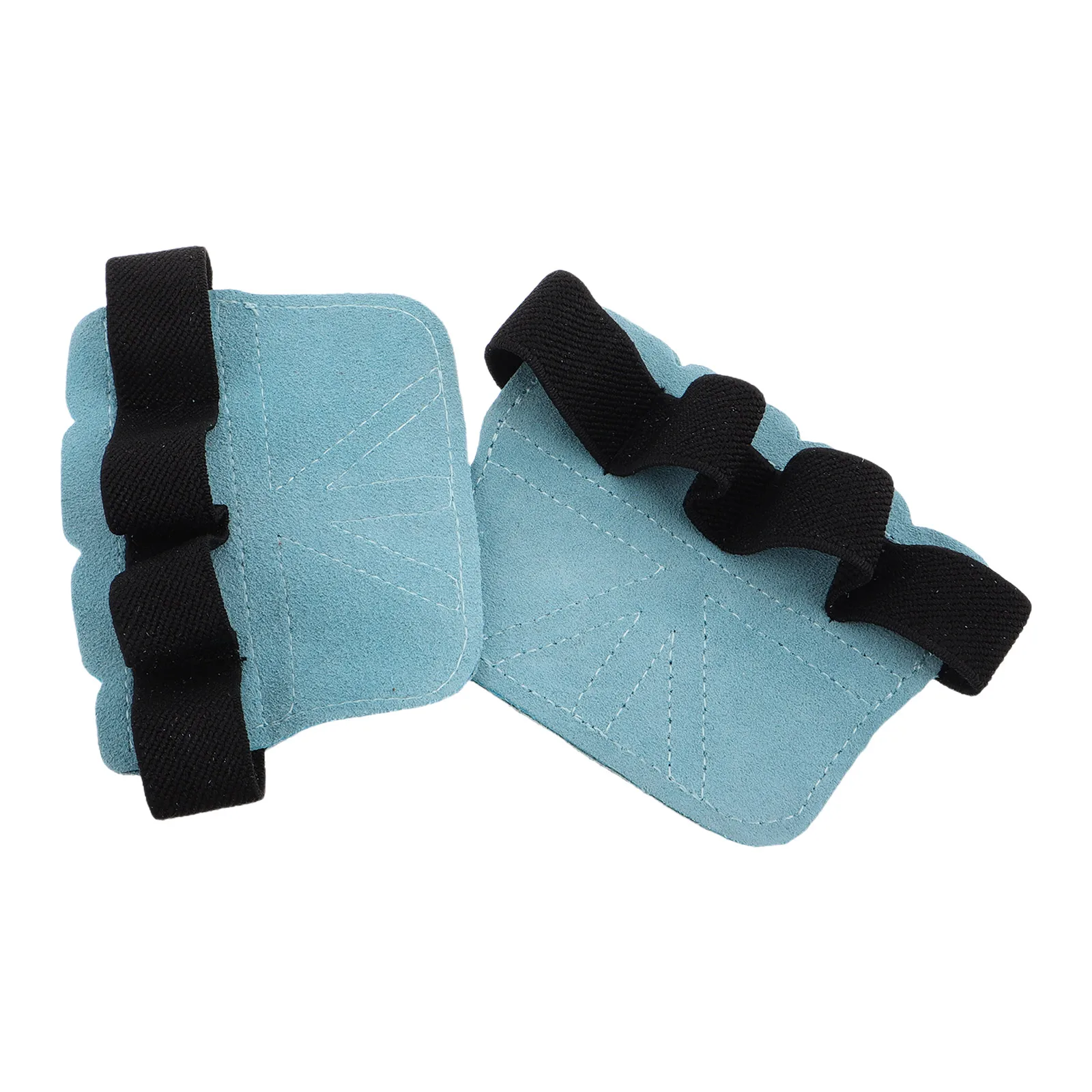 

1 Pair Gym Hand Grip Pads Weight Lifting Fitness Gloves Training Accessories Full Hand Protection Fourfinger Design Comfortable