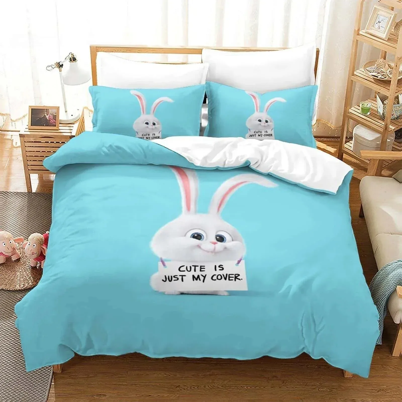 3D Print Cartoon The Secret Life of Pets Bedding Set Single Twin Full Queen King Size Bed Set Adult Kid Bedroom Duvet cover Sets