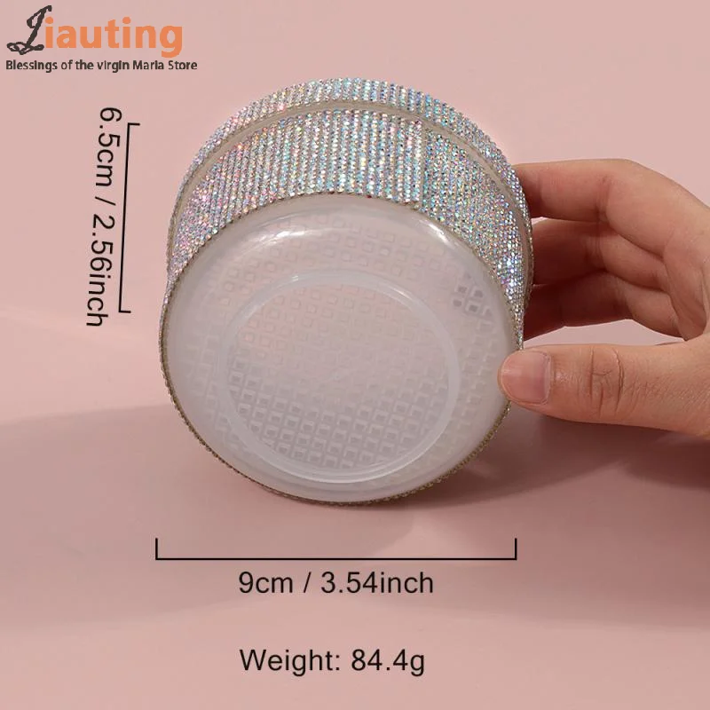 Desinfecção portátil para arte do prego brocas caixa de limpeza com diamante prego bits ferramentas caixa filtro manicure ferramenta esterilização