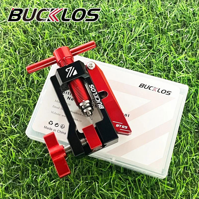 

BUCKLOS Bike Hydraulic Disc Brake Oil Needle Tool Bicycle Hydraulic Hose Needle Driver Cutter Brake Repair Tool Olive Connector