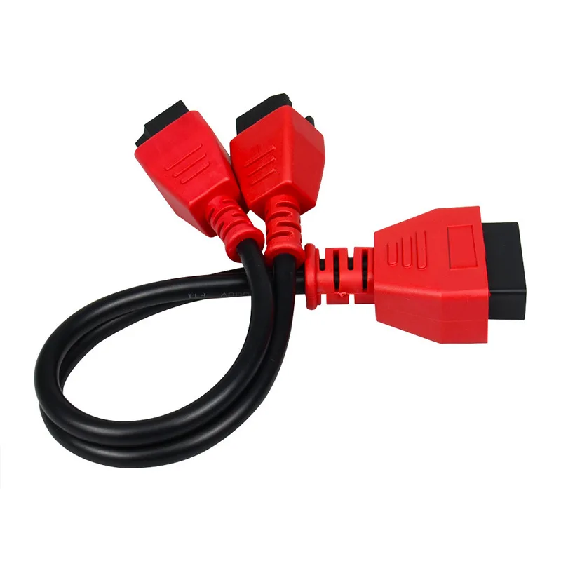 Female To for Autel 12+8 Pin OBD2 Extension Cable Adapter For Chrysler Diagnostic Adapter Cable OBD2 Diagnostic Tools Car Fault
