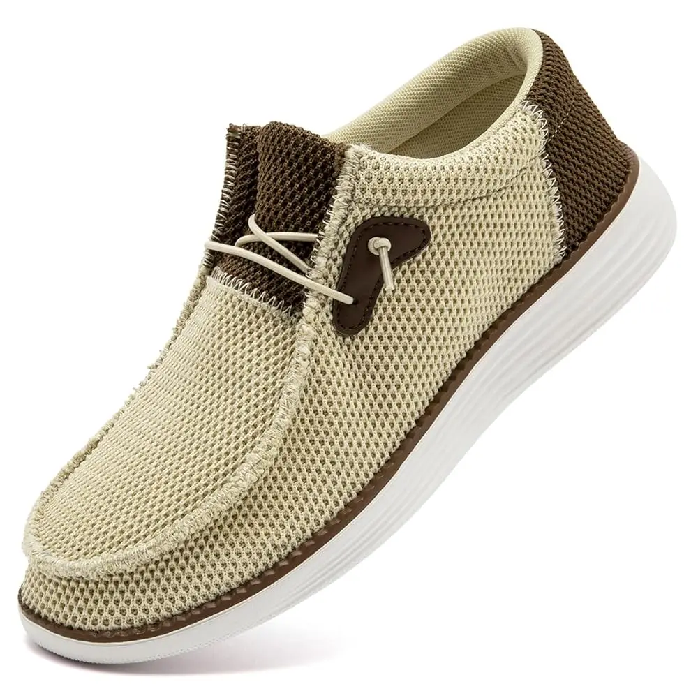 

Mens Slip on Loafers Boat Shoes Non Slip Walking Sports Shoes Driving Shoes Casual Office Shoes Gym Lightweight Comfortable