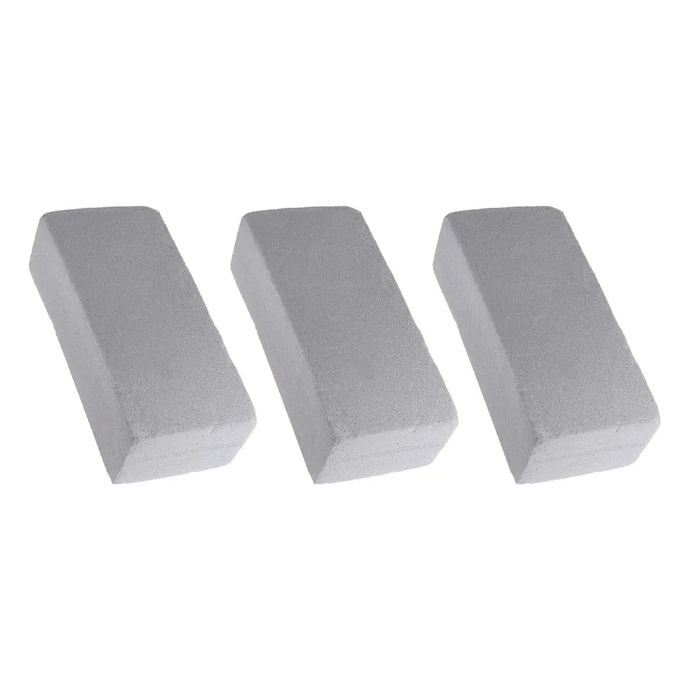 

3 Pcs Floral Foam Block Grey Eco Friendly Odorless Artificial Flower Mud High Absorbent Sponge Flower Arrangement for Vase