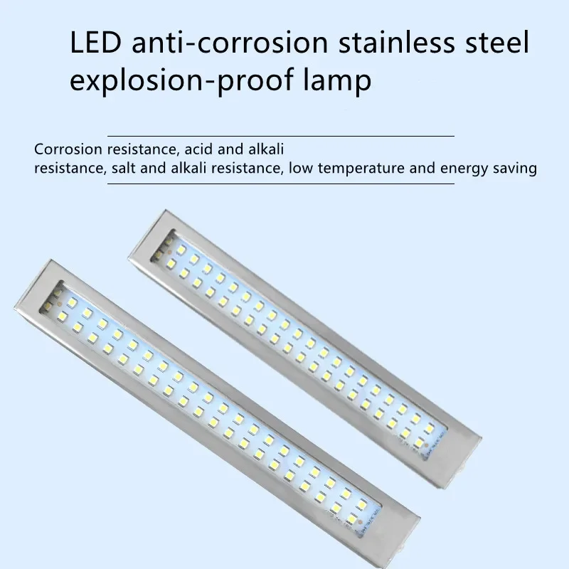 10W-30W LED Milling CNC Machine Tool Light Explosion-proof IP67Waterproof Stainess Steel Shell Lathe Workshop Working Panel Lamp