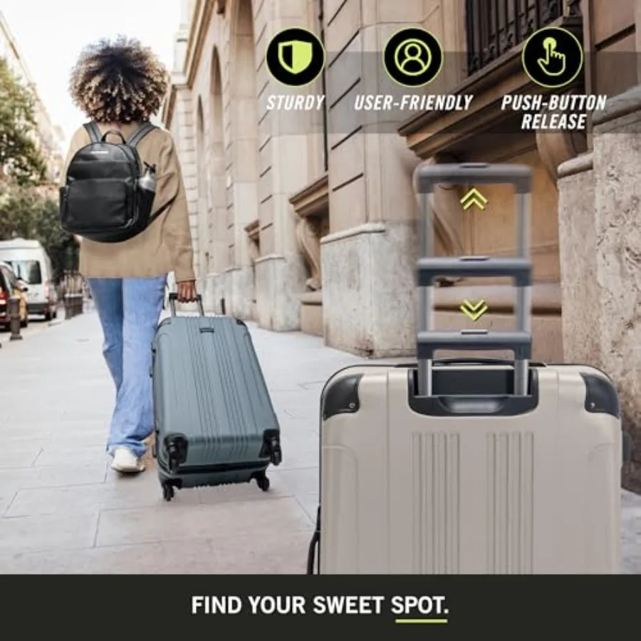 Out of Bounds Lightweight Hardshell 4-Wheel Spinner Luggage - Image 5