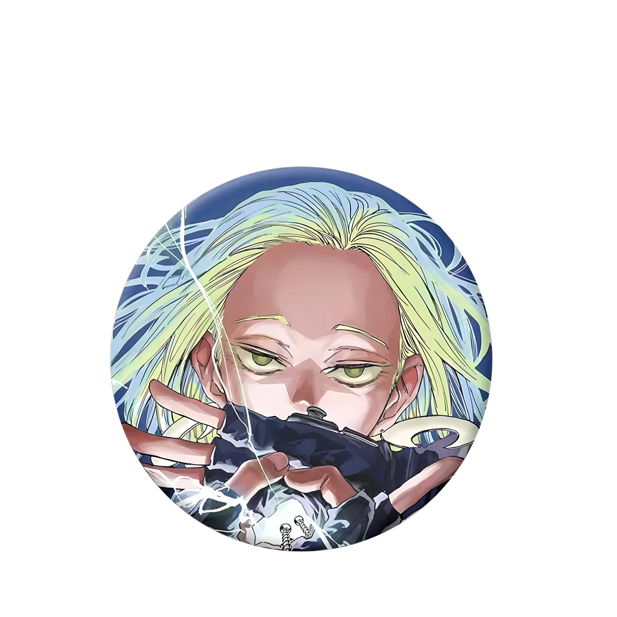 58mm Anime Sakamoto DAYS Taro Sakamoto Shin Asakura Cosplay COSTUME Badge Pin SPTE Tinplate Brooch﻿ Prop Gilf