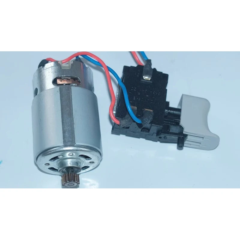 18000RPM DC12V 550 High speed electric tool motor with speed regulation forward and reverse switches