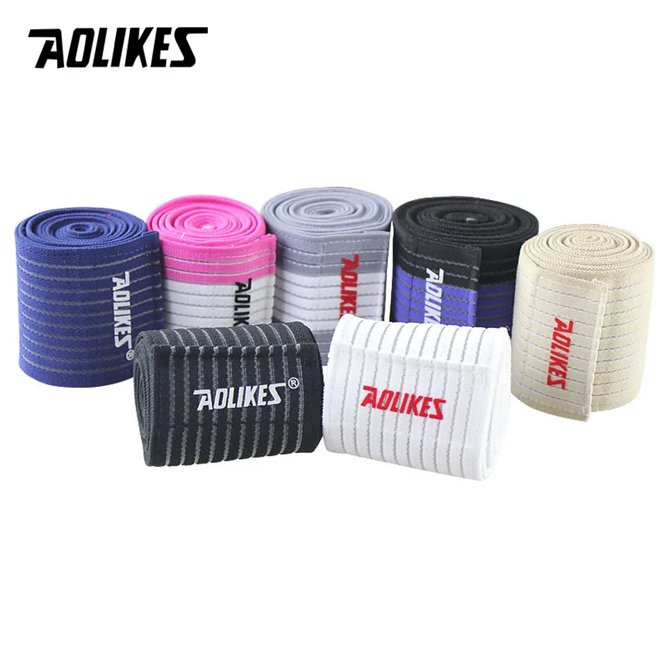 AOLIKES 1PCS Basketball Badminton Tennis Elbow Pad Ankle Brace Wrap Support Elastic Gym Sport Elbowband Fitness Bandage