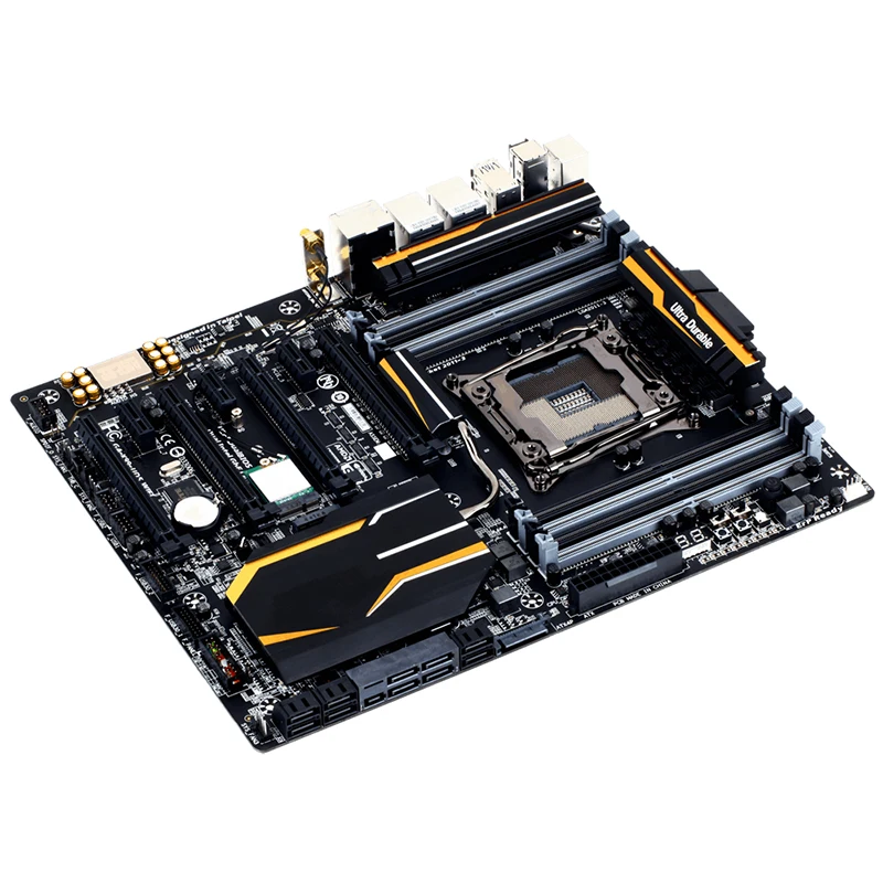 GA-X99-UD5 Placas-mãe WiFi, X99-UD5, WIF, LGA 2011-3, V3, DDR4, ATX, Intel X99, Overclocking Desktop Mainboard, SATA III, USB 3.0