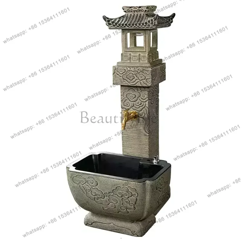 

outdoor mop pool outdoor courtyard sink basin outdoor wash basin balcony home garden sink new