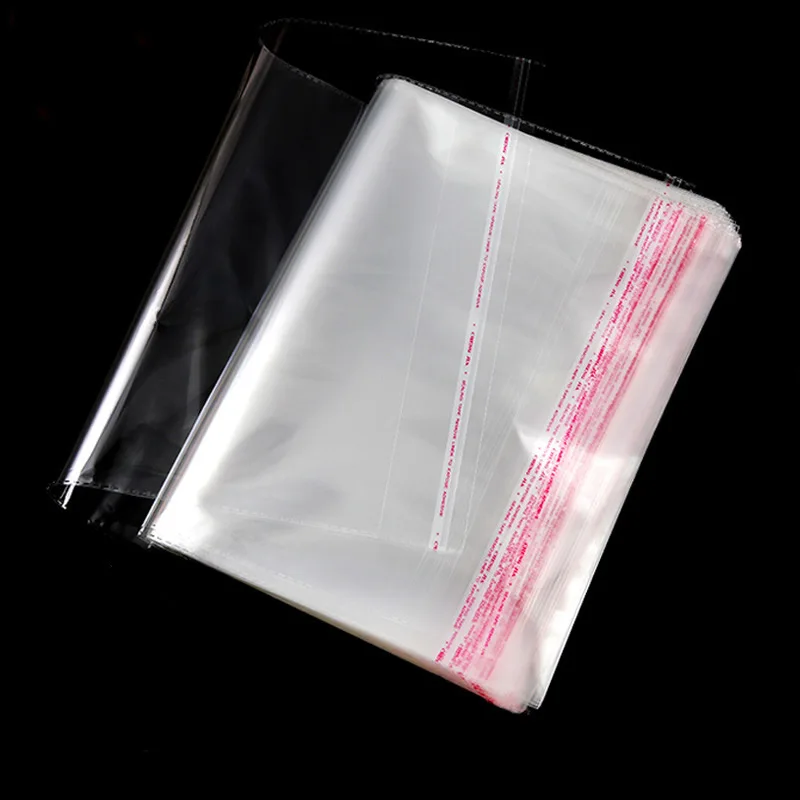 

opp transparent self-adhesive bags, plastic bags, biscuits, banquet gift bags, clothing, jewelry, magazines, food baking bags