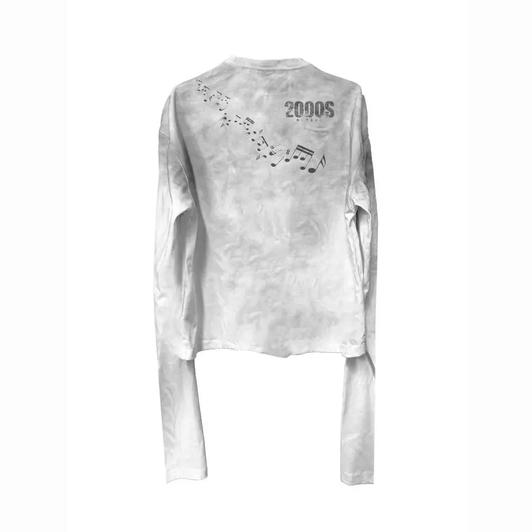 Japanese Subculture Retro Women Long Sleeve T Shirt Streetwear Hip Hop Gothic Harajuku Grunge Tops Punk Tees 2025 Autumn New