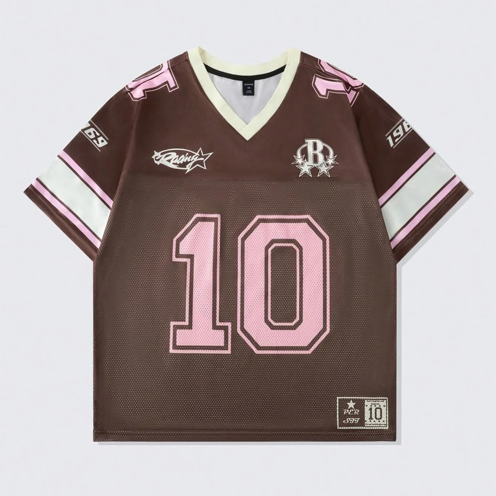 

New Men's and Women's Quick-drying Loose T-shirt Comfortable Sports Plus No. 10 Jersey Street Sports Short Sleeve Raglan Sleeve