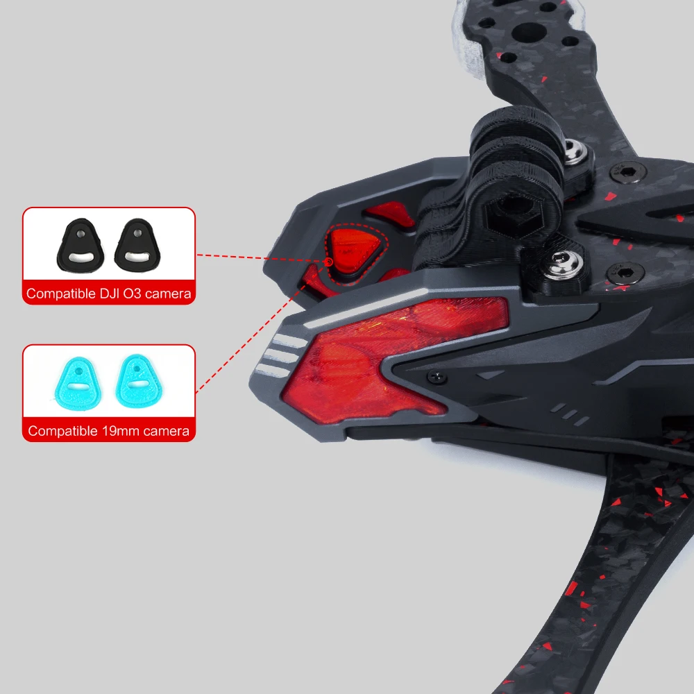 Axisflying Manta 5 Pro Frame Kit DC Frame 6S for 5 inch FPV Cinematic Freestyle Drone