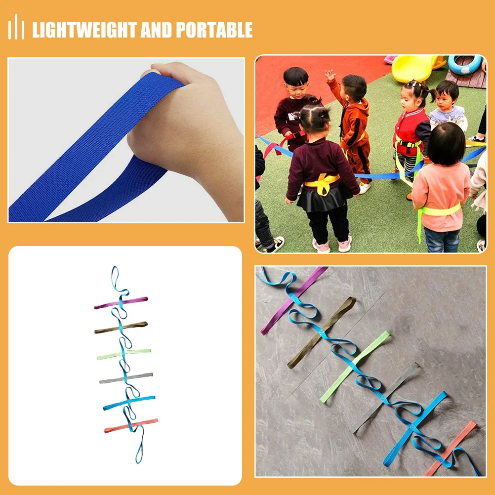 1 قطعة حبل المشي الآمن للأطفال مقابض ناعمة ملونة مكافحة خسر الجر للأطفال الصغار مرحلة ما قبل المدرسة الرعاية النهارية السفر خفيفة الوزن