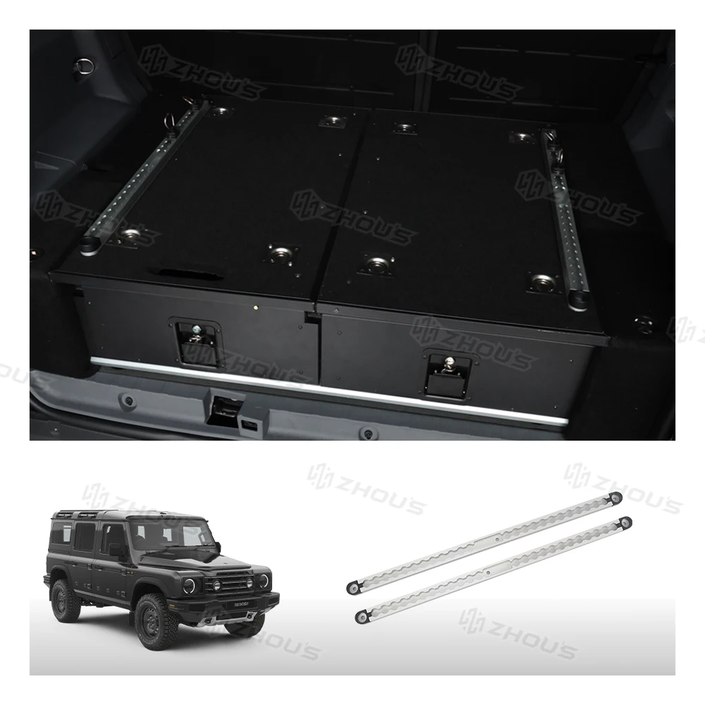 

Car Heavy Duty Slide Rail Trunk Side Fixed Expansion Slot Sealing Strip For 2025 Ineos Grenadier Interior Accessaries