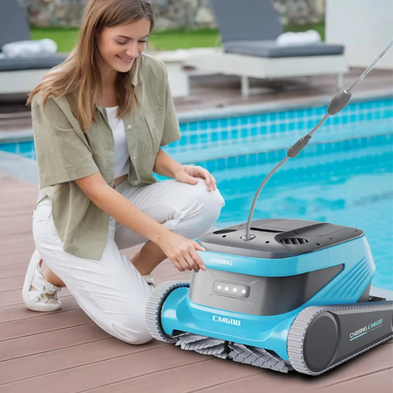 

STLFIntelligent Wireless Outdoor Pool Cleaning Robot Premium Swimming Pool Vacuum Cleaner Tool & Accessory Piscina