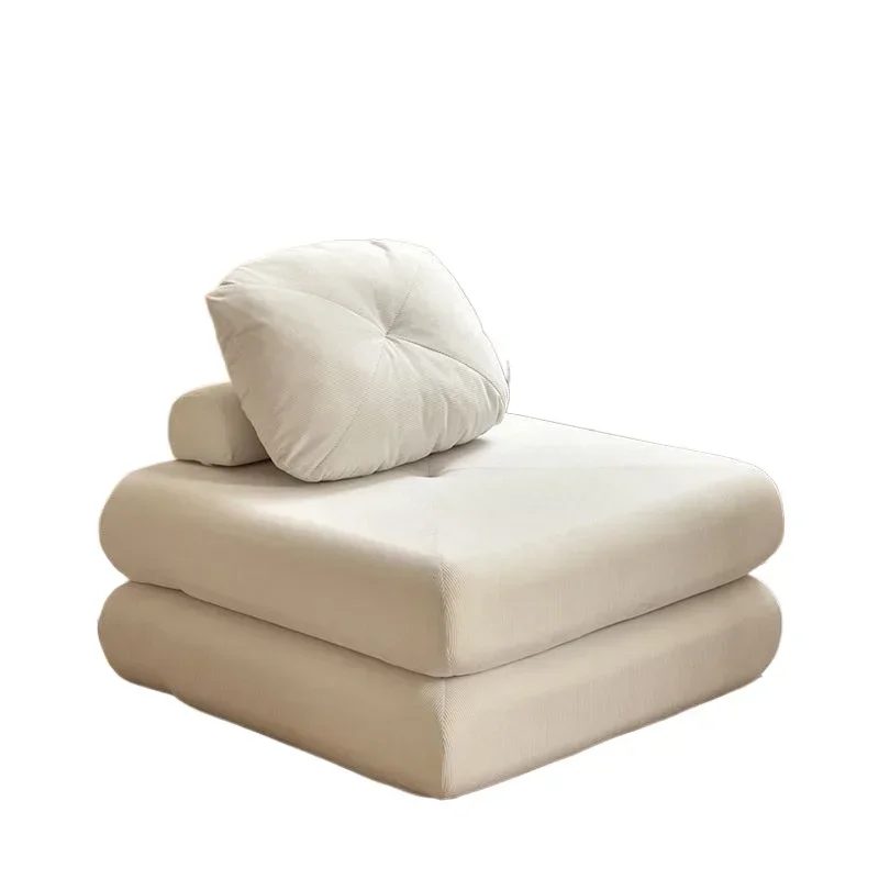 Sofa bed dual-purpose, small apartment rental house bedroom multi-functional dual-purpose fabric sofa