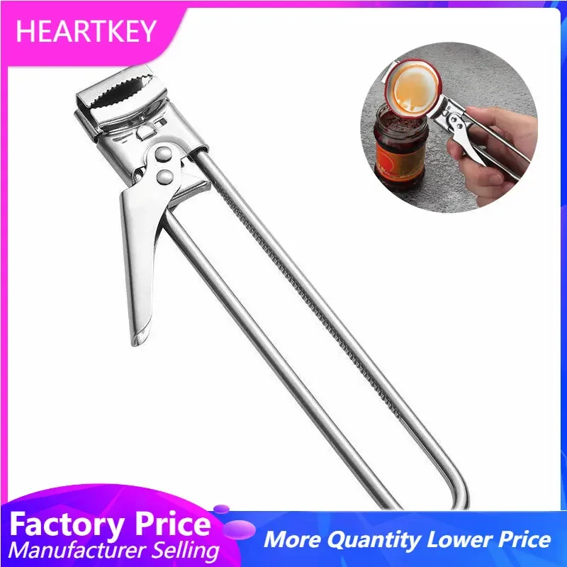 

Lid Opener Adjustable Manual Bottle Jar Can Cover Opener Gripper Artifact Portable Kitchen Bar Dinner Supplies Accessories