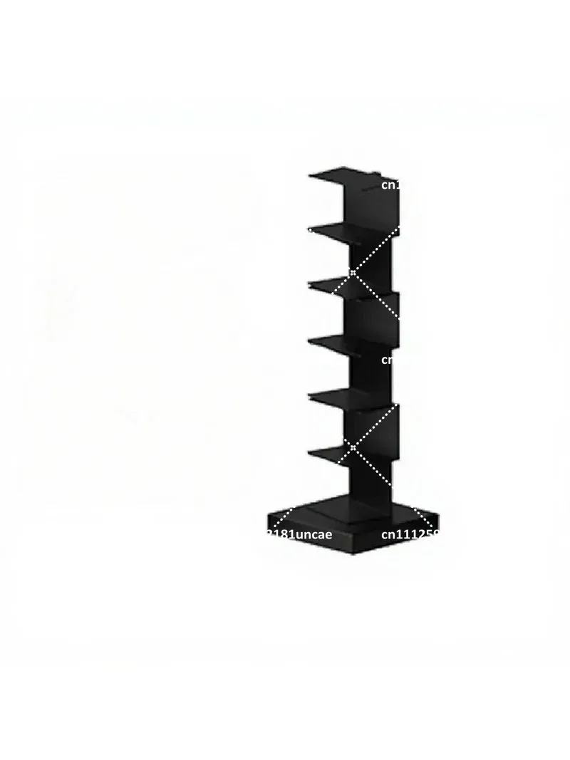 Invisible Bookshelf Floor Standing, Creative Corner Shelf for Home Office, Modern Minimalist Book Display Rack