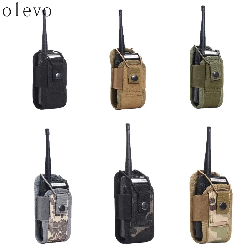New Radio Pouch Holder Pocket Interphone Holster Tactical Walking Talking Carry Bag Portable Outdoor Hunting Sports Waist Bag - view 4