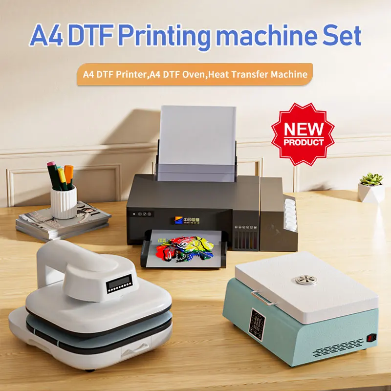 

Fcolor A4 DTF Printer with DTF Curing Oven Heat Transfer Machine Set For Epson L8050 DTF Printer son L8050 DTF Printer