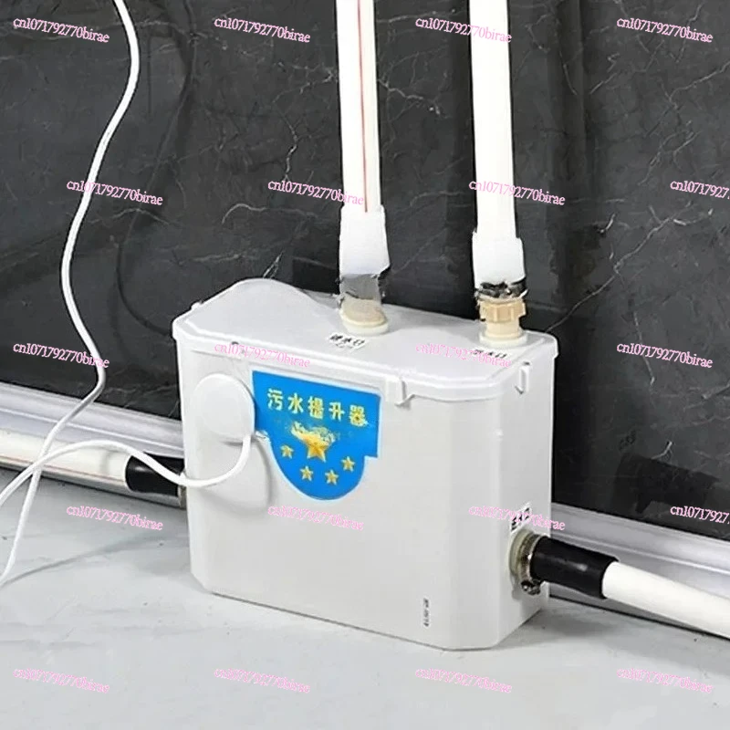 Automatic Sewage Lifter, Toilet Wall Row, Basement, Kitchen, Wash Basin, Toilet, Electric Pressurized Crushing