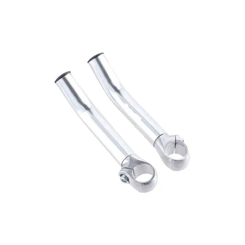 Practical Lock-On Ends Horn Aluminum Alloy Bent Bar Ends Bicycle Rest Handlebar Ends Bicycle Grips