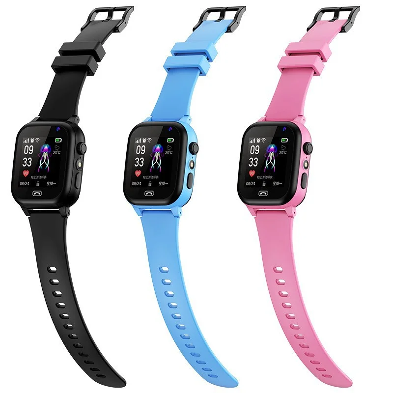 Lenovo Kids Smart Watch 4G Sim Card 2G Internet SOS LBS Location Call Child Camera Waterproof Watch Phone For Boys Girls