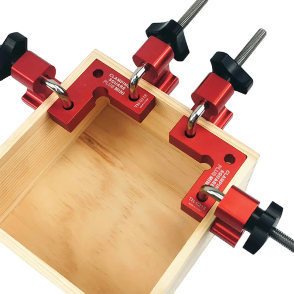 Aluminium Alloy Positioning Squares Right Angle Clip L-Shaped Auxiliary Fixture Splicing Board Positioning Panel Fixed Clip