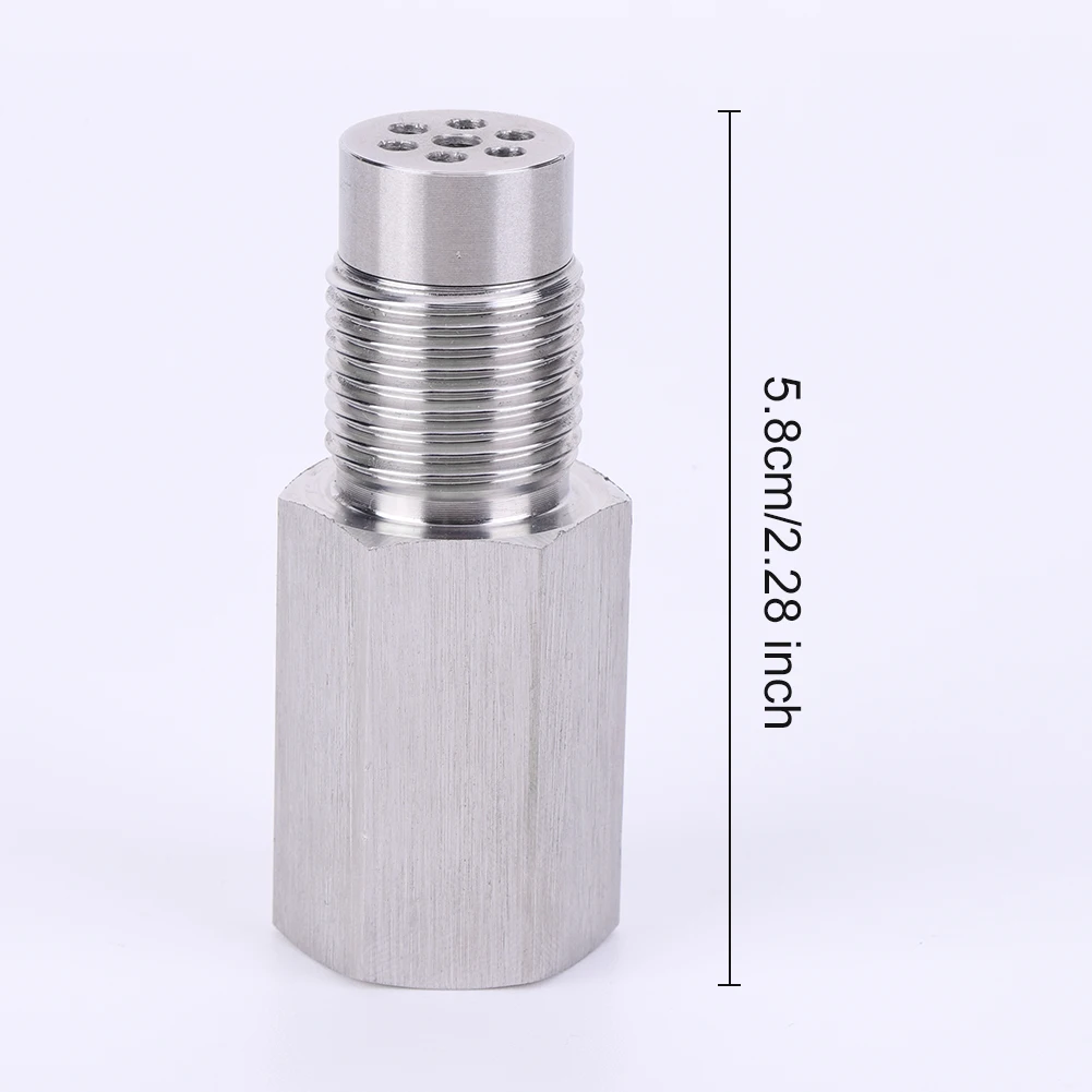 الأكسجين O2 الاستشعار موصل موسع فاصل الموضوع الداخلي M18x1.5 الأكسجين O2 الاستشعار موسع فاصل محول CEL مزيل