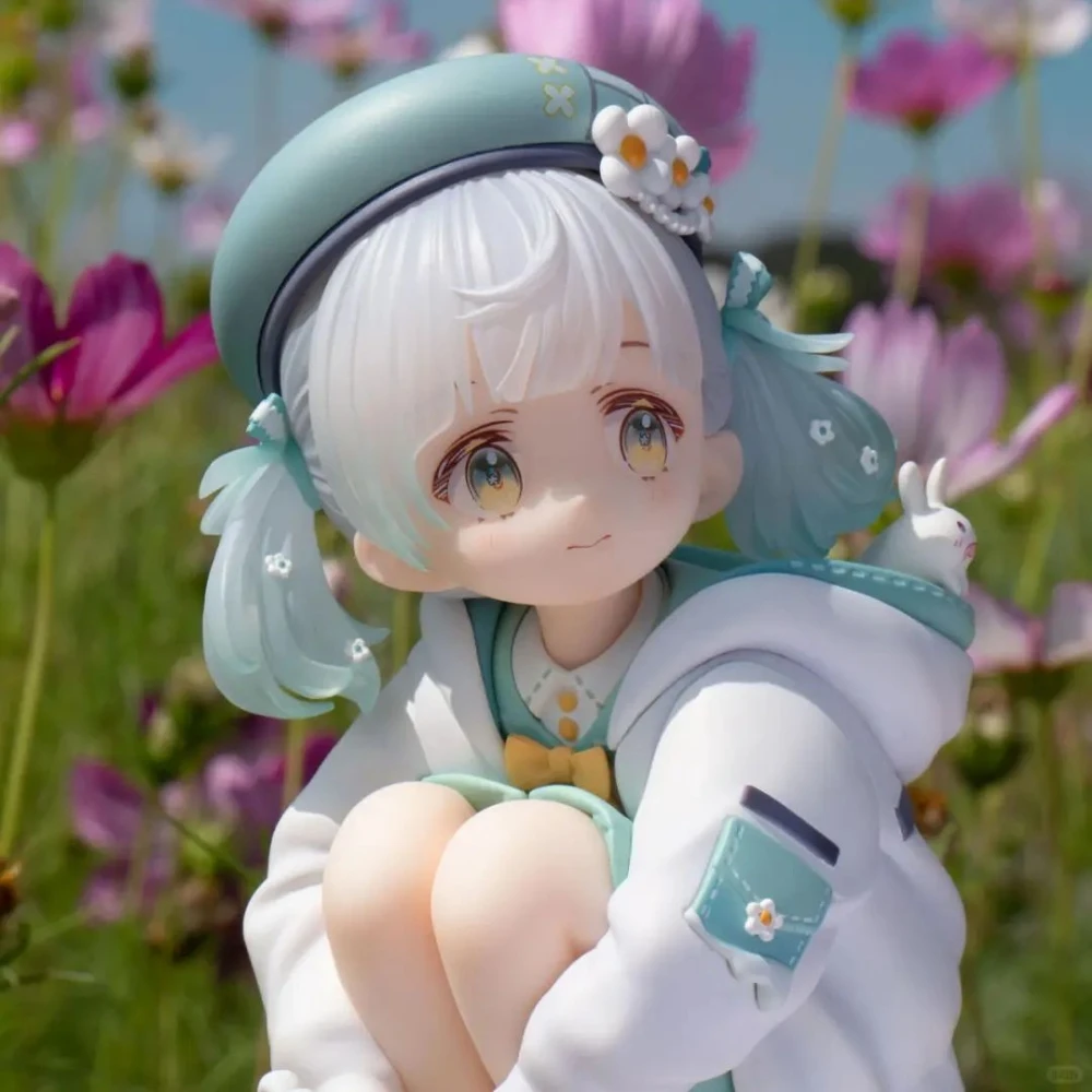 Original Character Ageru Sahara Mafuyu Anime Girl Figure Flowers for You Action Figure Collection Model Doll Toy Gift