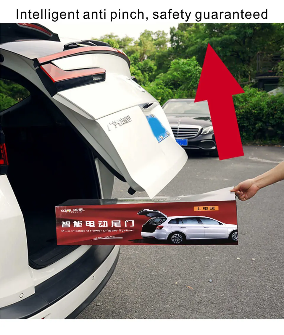 DX-218 for Mitsubishi Pajero Sport Twin Pole Upper Suction Lock Car Electric Smart Tail Gate from Shenzhen Factory