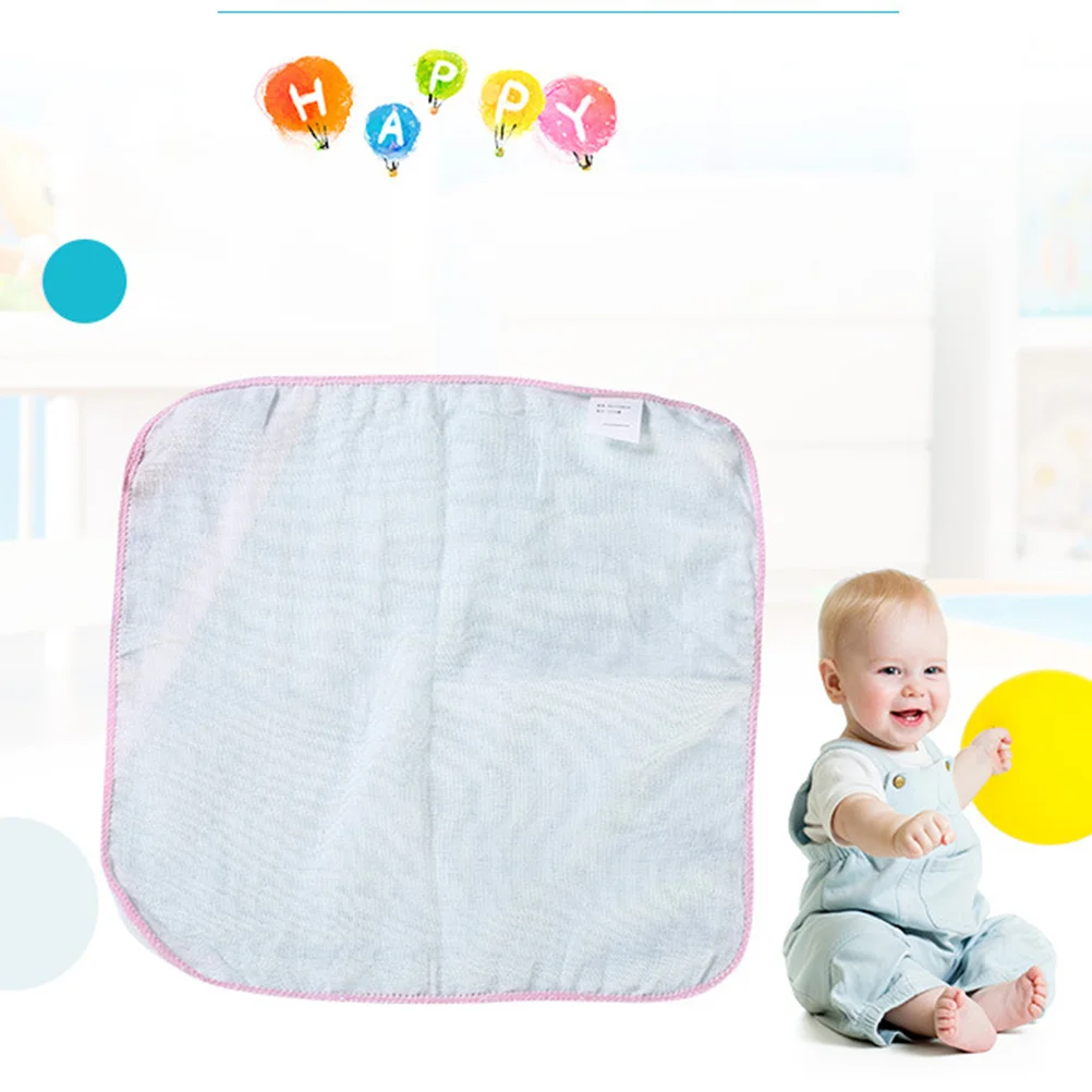 9 قطعة مناشف التجشؤ الطفل القطن الترويل المرايل مربع منديل 30x30 سنتيمتر للجنسين لينة ماصة مساحات اللعاب لحديثي الولادة التسنين