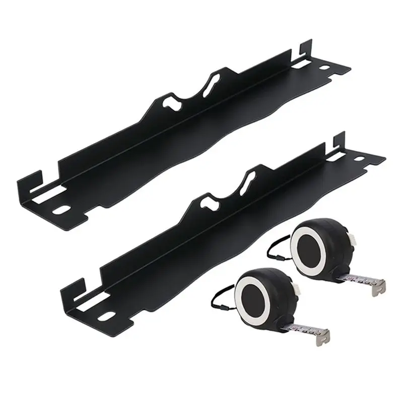 

ABTU-Wheel Alignment Plate Tool Car Toe Board Wheel Alignment Tool Wheel Alignment Plate Tool With 2 Tape Black